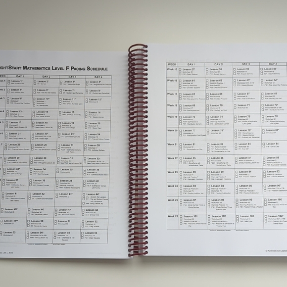RightStart Math Level F Lessons (Second Edition) - Picture 2 of 10